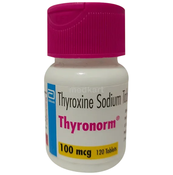 thyronorm 100mcg tablet 120's